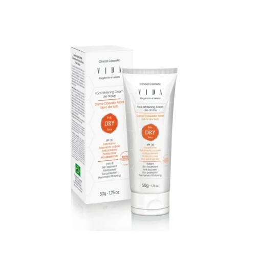 كريم تفتيح الوجه مع   للبشرة الجافة Face Instant Whitening Cream For Dry Skin     SPF 30