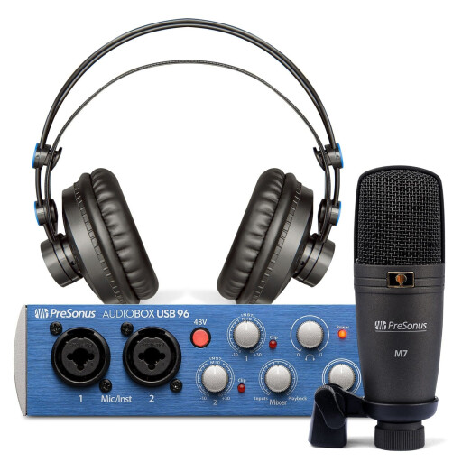 PreSonus PreSonus Audiobox 96 Studio Recording Bundle