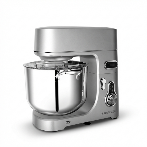 عجانة سلفر كوك الذكية بحجم 10 لتر دبل هوك 2000 واط Smart Stand Mixer