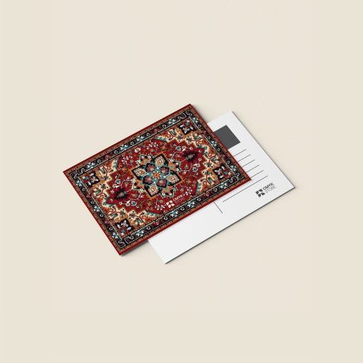 بوست كارد زولية Iraqi Rug postcard