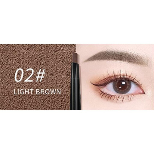 قلم حواجب مزدوج بتأثير الشعيرات Ended Eyebrow Pencil