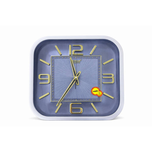 ساعة حائط سونام كوارتز مربعة SONAM Quartz Square Wall Clock