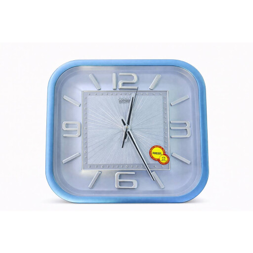 ساعة حائط سونام كوارتز مربعة SONAM Quartz Square Wall Clock