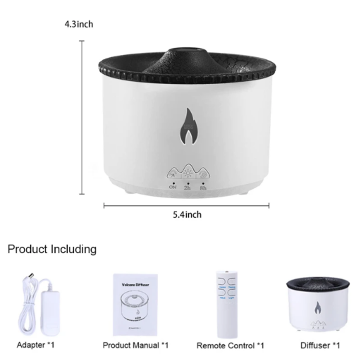 مبخرة ومرطبة البركان Volcano Humidifier