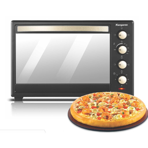 فرن كانجارو سعة 52 لتر حقيقية أداء قوي وتصميم أنيق Kangaroo oven with a true 52-liter capacity, powerful performance and elegant design.
