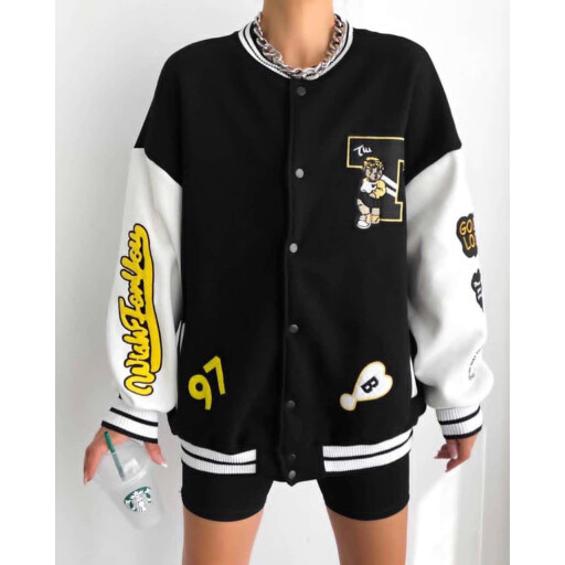 سترة بيسبول ، جاكيت بيسبول Varsity Jacket