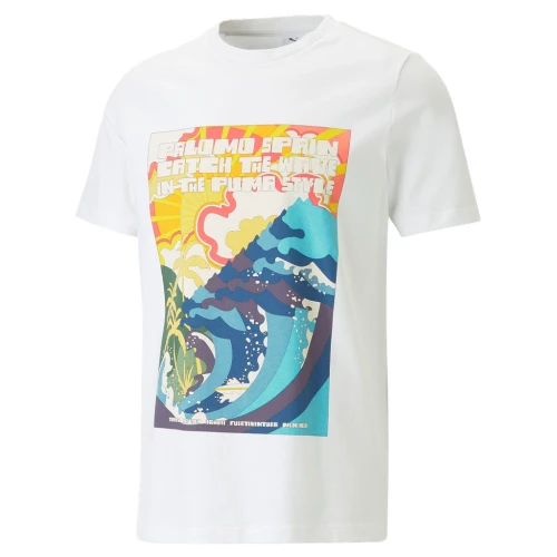 تيشيرت جرافيك بأكمام قصيرة Short-sleeved Graphic T-Shirt