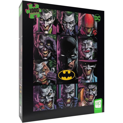 أحجية الصور المقطوعة: ذا أو بي - باتمان - 3 جوكرز (1000 قطعة) Jigsaw Puzzle: The OP - Batman - 3 Jokers (1000 Pieces)