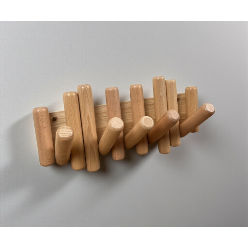 تعلاكة ملابس خشب مودرن wooden clothes hanger