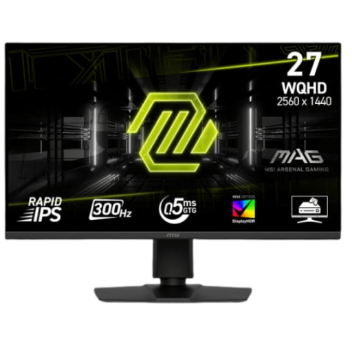 شاشة ألعاب MSI MAG 275QPF X30 2k 300hz 0.5ms Rapid IPS