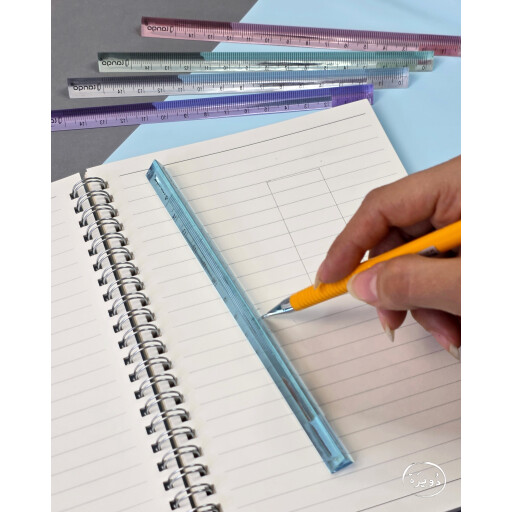 مسطرة مثلث 15 سم Triangular Ruler