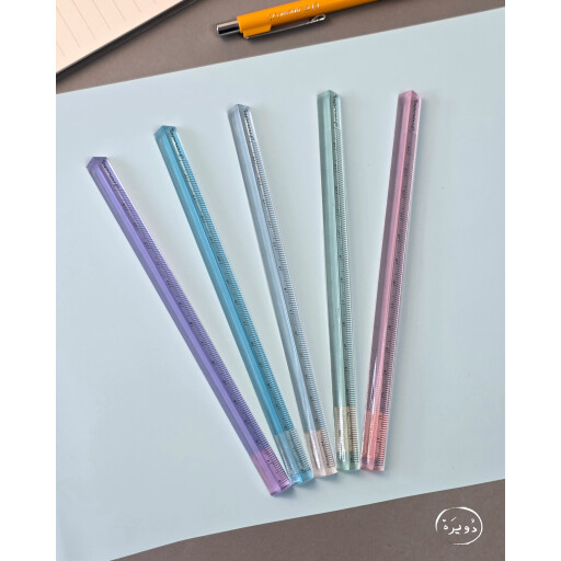 مسطرة مثلث 15 سم Triangular Ruler