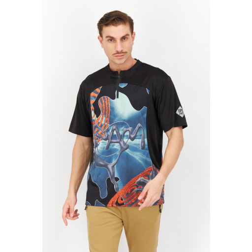 تيشيرت رياضي رجالي بوما للركض بأكمام قصيرة - أسود Puma Men's Running T-Shirt, Short Sleeves - Black