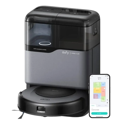 مكنسة  روبوت ذكية يوفي c20 eufy C20 vacuum cleaner robot