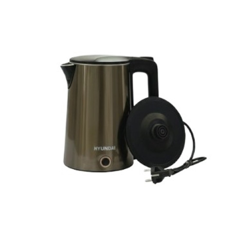 غلاية كهربائية هيونداي 2 لتر ذهبي Hyundai electric kettle, 2 liters, gold