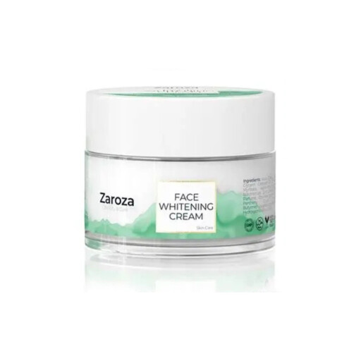 كريم زاروزا لتبييض البشرة وازالة التصبغات ٥٠مل ZAROZA FACE WHITENING CREAM 50 ML
