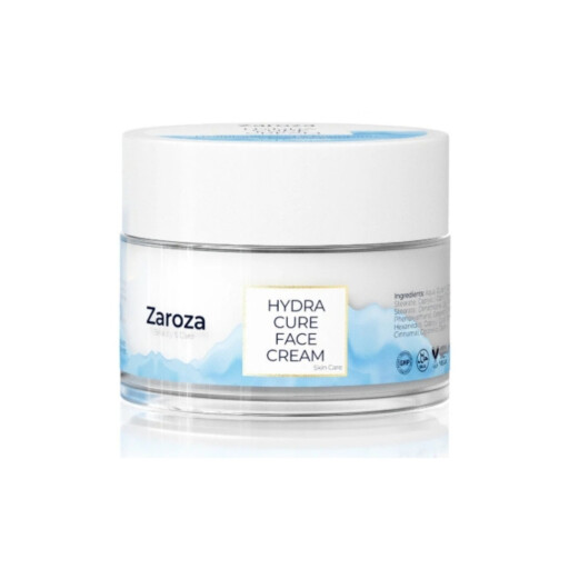 زاروزا كريم مرطب للبشرة ٥٠مل ZAROZA HYDRA CURE FACE CREAM 50 ML