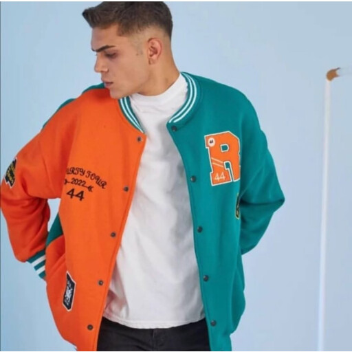 جاكيت فارسيتي ، جاكيت بيسبول Varsity Jacket ، College Jacket ، (Baseball Jacket