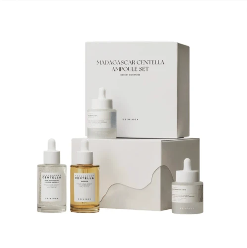 مجموعة أمبولات مادغاسكار سينتيلا - إصدار يوم 1004 الخاص 2025 (4 قطع) Madagascar Centella Ampoule Set (Special 1004 Day Signature 2025 | 4 pcs)