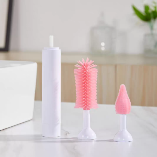 مجموعة فرشاة تنظيف زجاجة الحليب للاطفال Baby milk bottle cleaning brush