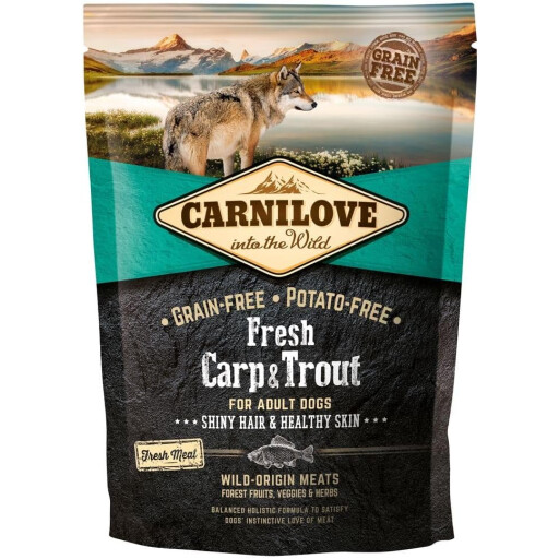 Carnilove سمك الشبوط و السلمون المرقط Carnilove Carp & Trout