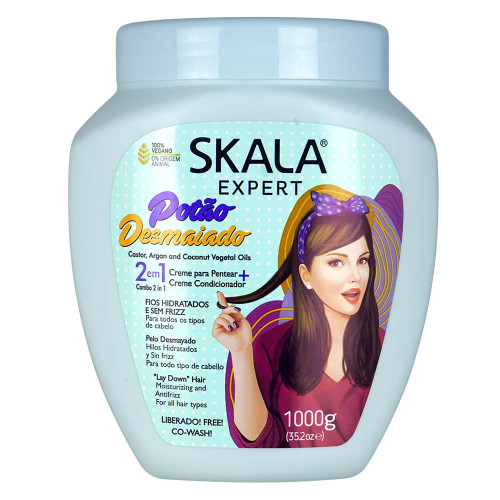كريم معالج للشعر الجاف والمجعد Potão Desmaiado Treatment Cream