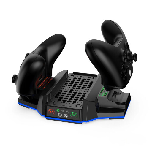 قاعدة تبريد وشحن إكس بوكس سيريس S متعددة الوظائف مع إضاءة RGB DOBE RGB Multifunctional Cooling & Charging Stand for Xbox Series S