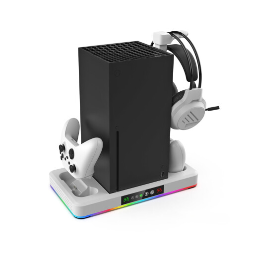 قاعدة تبريد وشحن متعددة الوظائف لجهاز إكس بوكس سيريس S/X DOBE Multifunctional Cooling & Charging Stand for Xbox Series S/X