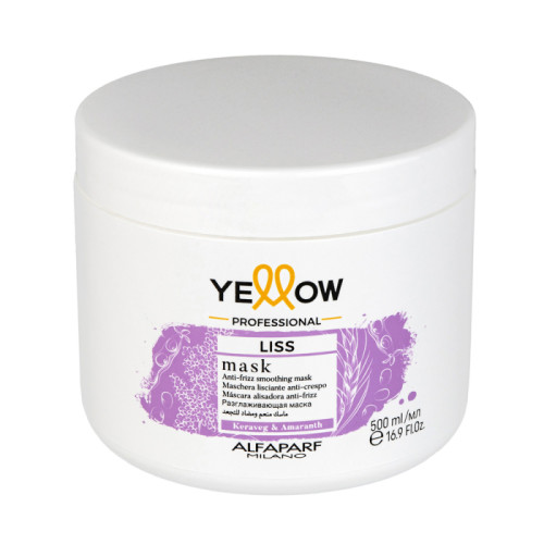 يلو ليس ماسك للشعر بالكيراتين والأمارانث 500 مل Yellow Liss Mask Keratin & Amaranth 500ml
