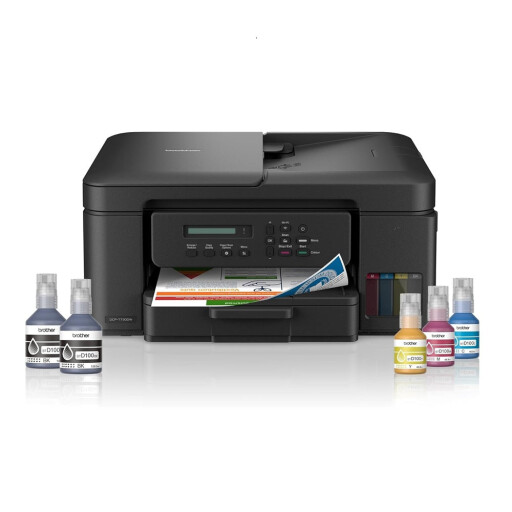 طابعة Brother MFC-T930DW متعددة الوظائف مزودة بخزان حبر وواي فاي Brother MFC-T930DW WiFi Ink Tank Printer All In One