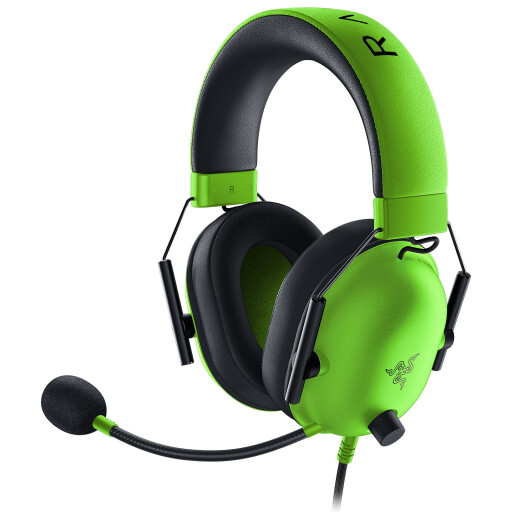 سماعة العاب ريزر بلاك شارك في٢ اكس اخضر + رايزر ديث أدر Essential أسود Razer Blackshark V2 X Gaming Headset Green + Razer Deathadder Essential Black