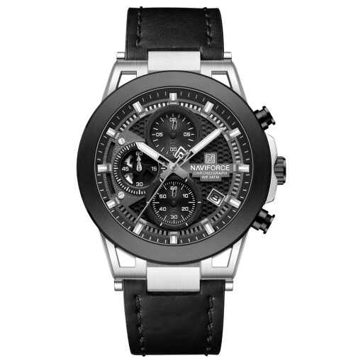 ساعة رجالية Naviforce NF8075 Quartz Chronograph Watch