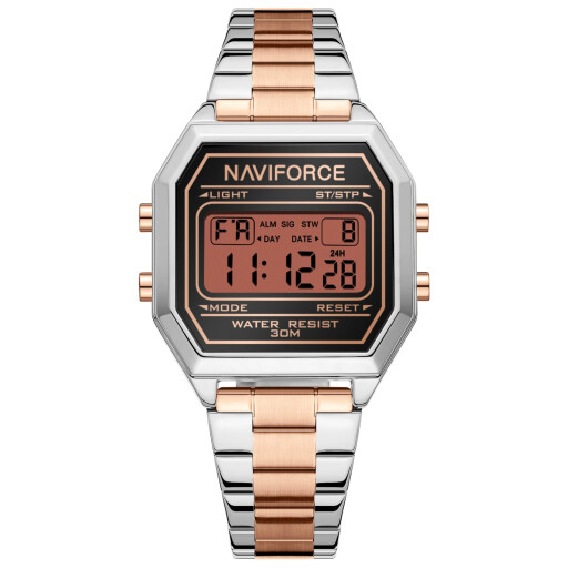 ساعة نسائية Naviforce NF5063S Digital Women’s Watch