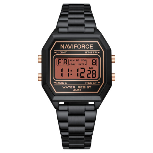 ساعة نسائية Naviforce NF5063S Digital Women’s Watch