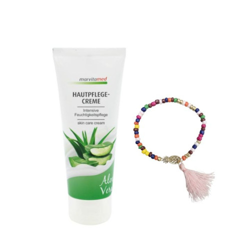 كريم العناية بالبشرة بالصبار + سوار هدية Cream Aloe Vera + Gift Bracelet