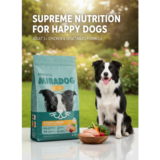 دراي فود كلاب ميردوك 2كيلو لحم Dry Food Clubs Mirdock 2 Kilos Of Meat