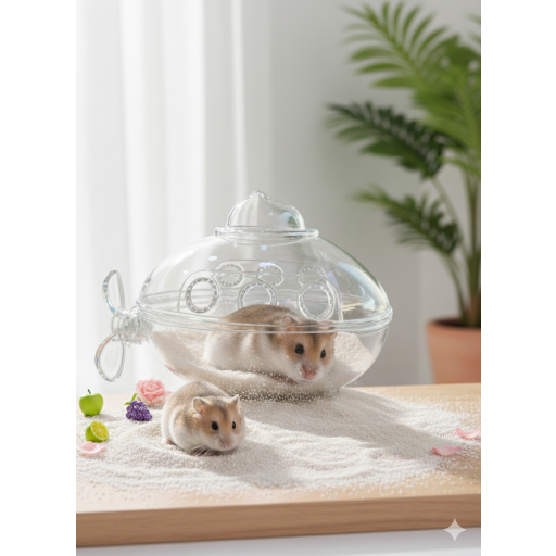 حمام الهامستر Hamster bath