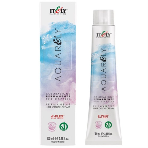 صبغة شعر دائمة أكوارلي 100 مل Aquarely Permanent Colour Cream 100ml