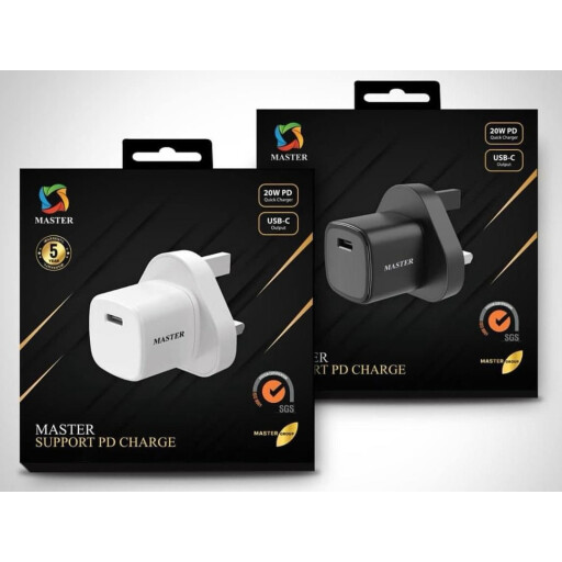 راس شحن 20واط MASTER PD 20W MINI CHARGER