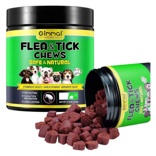 Oimmal  مضاد البراغيث والقراد Oimmal Flea & Tick Chews
