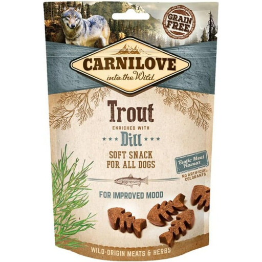 Carnilove سمك السلمون المرقط Carnilove Trout Snack
