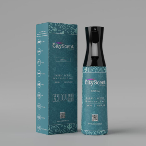 عطر أقمشة ستي سينت (CityScent) - عطر –(Crystal) Crystal-Fabric