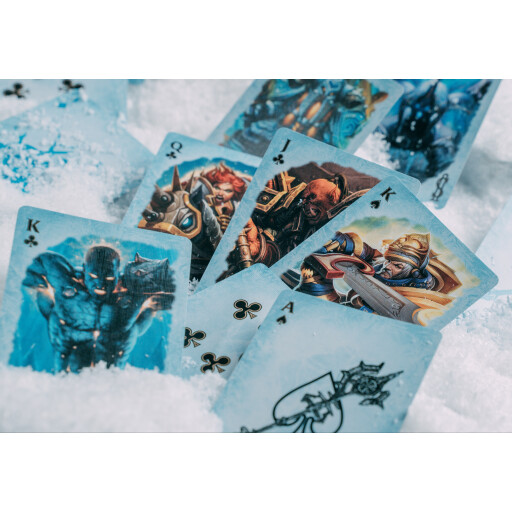 أوراق لعب بليزارد وورلد أوف ووركرافت: غضب ملك الليتش Blizzard World of Warcraft Playing cards: Wrath of the Lich King