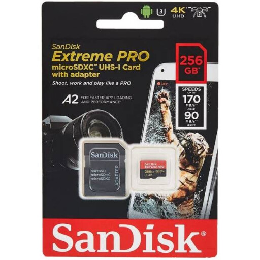 SanDisk SanDisk Extreme Pro high-performance Sdxc Memory Card 256GB