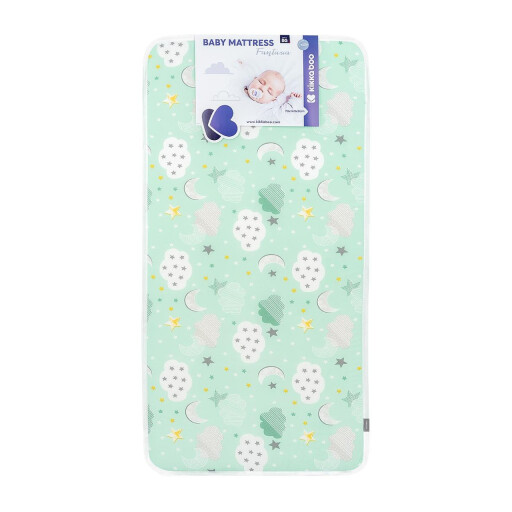 دوشك ناعمة للاطفال 70/140/9 سم Kikkaboo Mattress Fantasia 70x140x9cm Clouds Mint