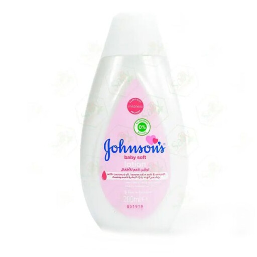 جونسون - لوشن الأطفال الناعم - 200 مل Johnson's Baby Soft Lotion - 200ml