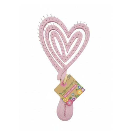 فرشاة فك التشابك بتصميم القلب Detangler Heart-Shaped Brush