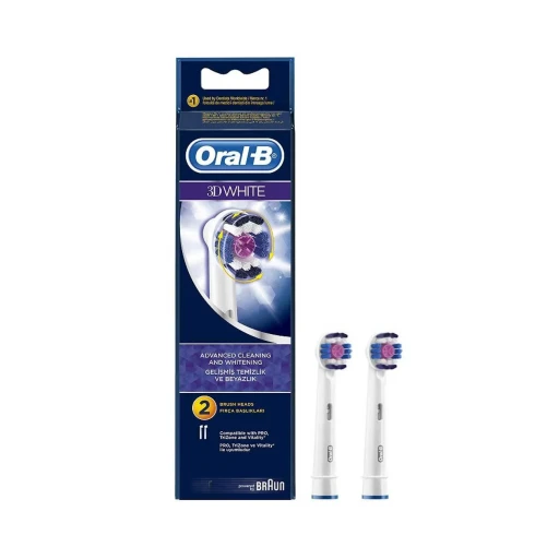 اورال - بي راس الفرشاة 2 عبوة Oral-B Brush Heads 2 Packs