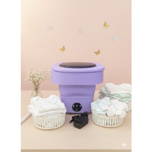 غسالة ملابس الأطفال حديثي الولادة washing machine for newborn baby clothes
