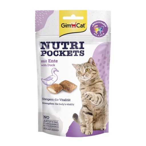 Gimcat-Nutri pockets with Duck Gimcat-Nutri pockets with Duck